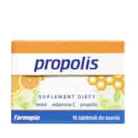 Propolis, miód, witamina C tabletki do ssania 16 szt. FARMAPIA