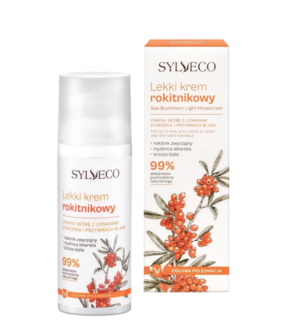 Lekki krem rokitnikowy 50ml (dozownik) SYLVECO