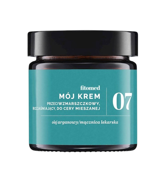 Mój krem 07 przeciwzmarszczkowy, rozjaśniający, do cery mieszanej 55g FITOMED