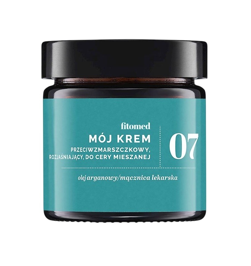 Mój krem 07 przeciwzmarszczkowy, rozjaśniający, do cery mieszanej 55g FITOMED