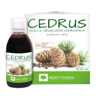 Cedrus 100ml. Olej z orzechów cedrowych ALTER MEDICA