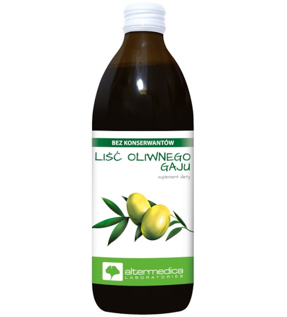 Liść oliwnego gaju 500ml ALTER MEDICA