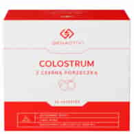 GENACTIV Colostrum z czarną porzeczką saszetki 1000mg, 30 sasz. - bioaktywny liofilizat 2h