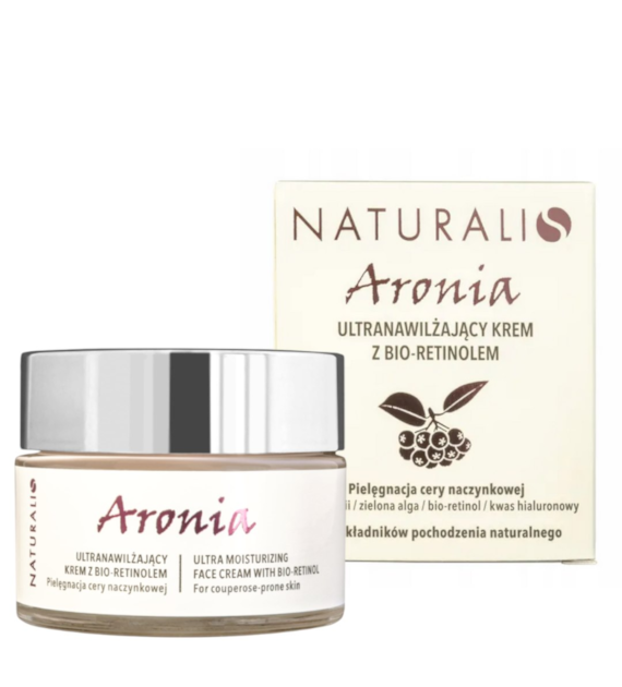ARONIA Krem ultranawilżający z BIO-retinolem 50ml NATURALIS
