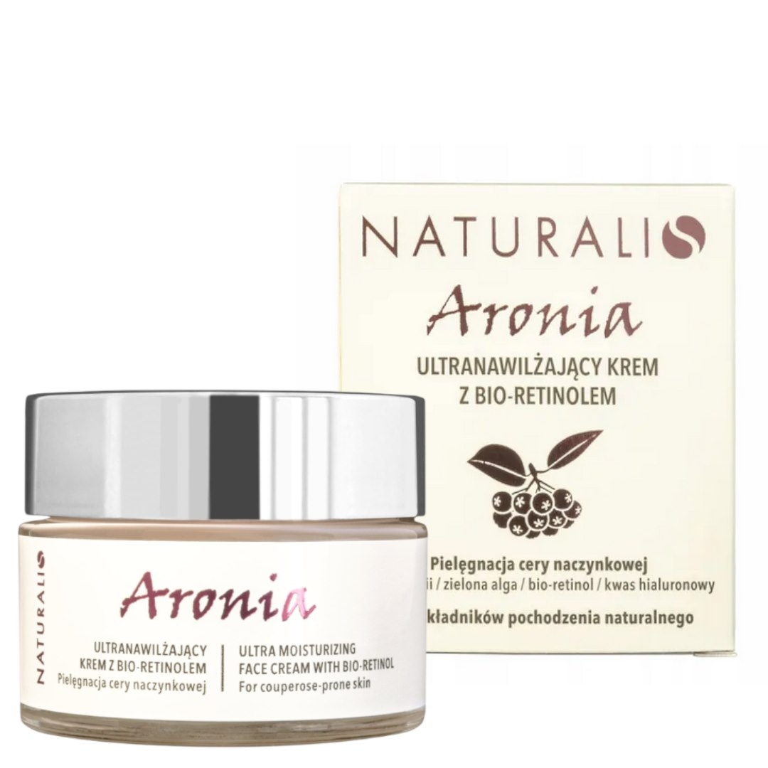 ARONIA Krem ultranawilżający z BIO-retinolem 50ml NATURALIS