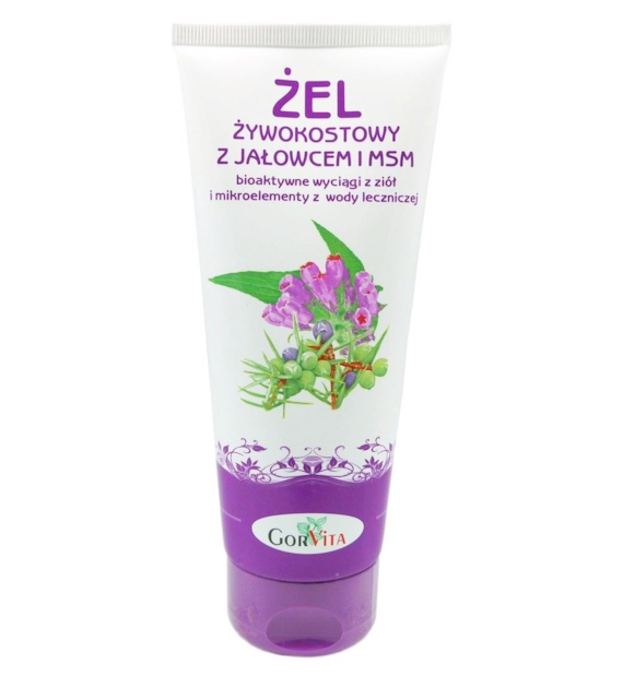 GORVITA Żel żywokostowy z jałowcem i MSM 200ml