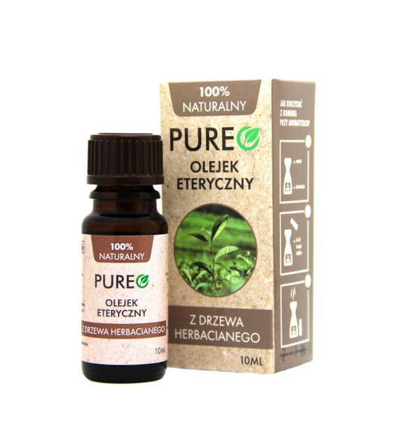 PUREO Naturalny olejek eteryczny z Drzewa Herbacianego 10 ml