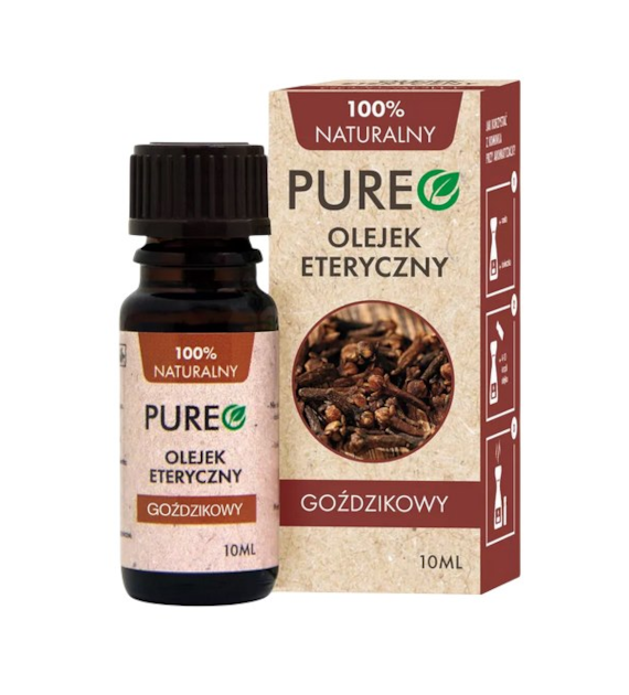 PUREO Naturalny olejek eteryczny Goździkowy 10 ml