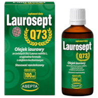 ASEPTA Laurosept Q73 100ml - Olejek laurowy + olejek z kurkumy
