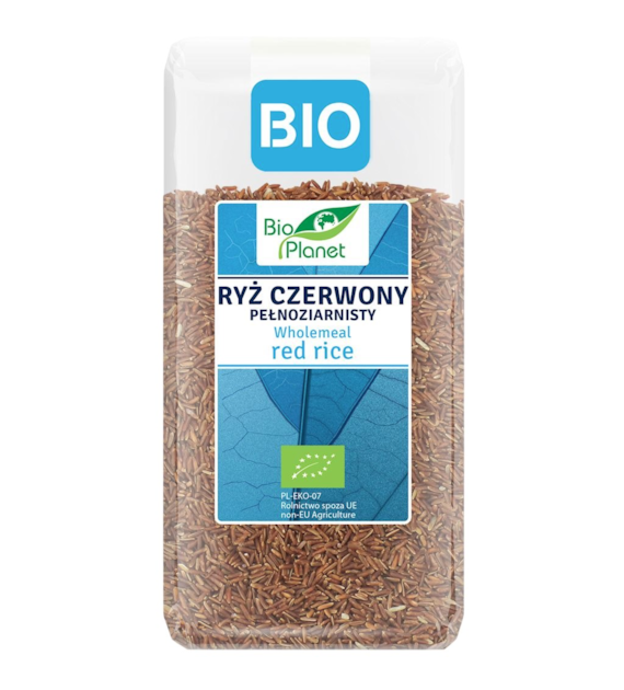 BIO PLANET Ryż czerwony pełnoziarnisty BIO 400g