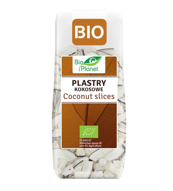 BIO PLANET Plastry kokosowe BIO 100g