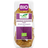 BIO PLANET Ananas krążki suszone BIO 100g