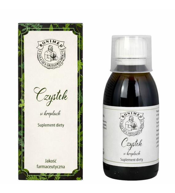 Czystek w kroplach 100ml BONIMED