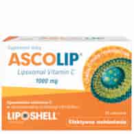 ASCOLIP 1000 mg Liposomalna Witamina C, 30 saszetek