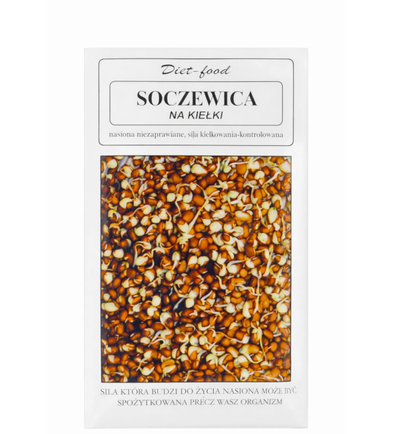 Soczewica na kiełki 160g DIETFOOD
