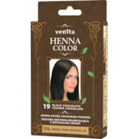 VENITA henna proszek nr 19 czarna czekolada 25g - ziołowa odżywka koloryzująca