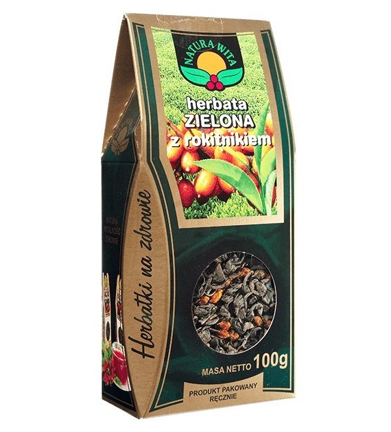 NATURA-WITA Herbata zielona z rokitnikiem 100g