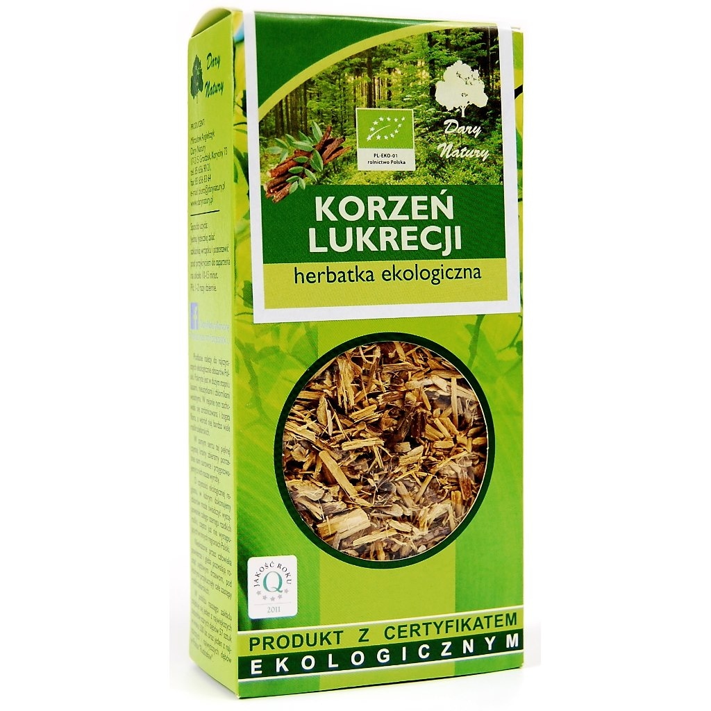 Lukrecja korzeń BIO 50g DARY NATURY