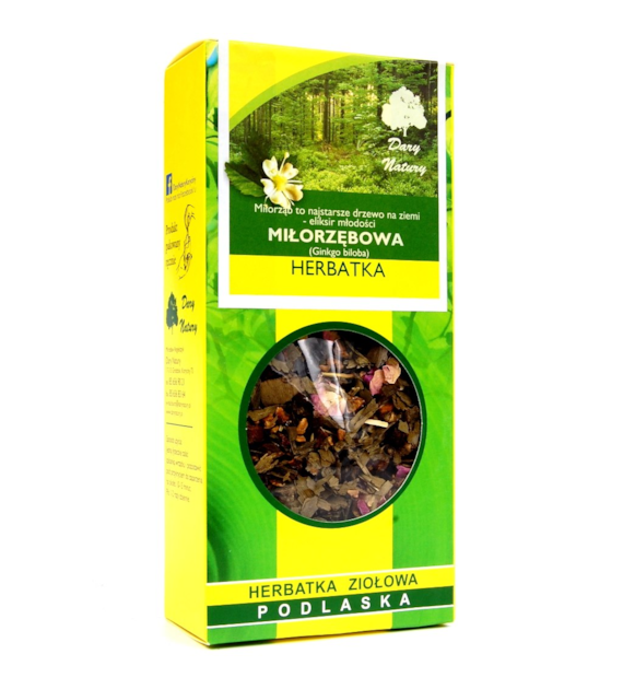 Herbatka Miłorzębowa 50g DARY NATURY