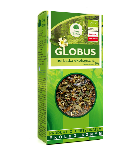 Herbatka Globus BIO 50g DARY NATURY