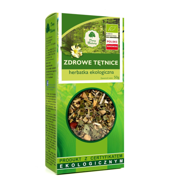 Herbatka Zdrowe Tętnice BIO 50g DARY NATURY