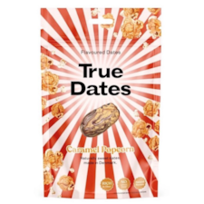 TRUE DATES Caramel Popcorn 100g - daktyle o smaku karmelowego popcornu
