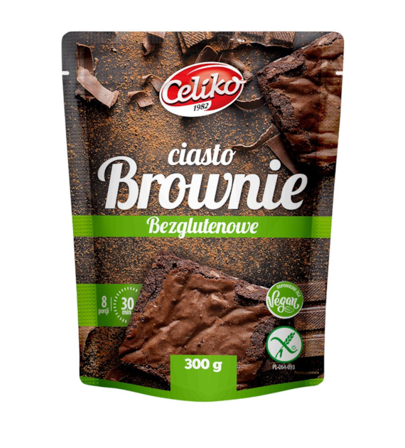 Ciasto Brownie bezglutenowe 300g CELIKO