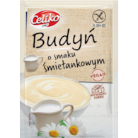 Budyń o smaku śmietankowym bezglutenowy bez dodatku cukru 40g CELIKO
