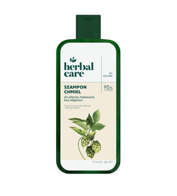 HERBAL CARE Szampon CHMIEL do włosów matowych 330ml FARMONA