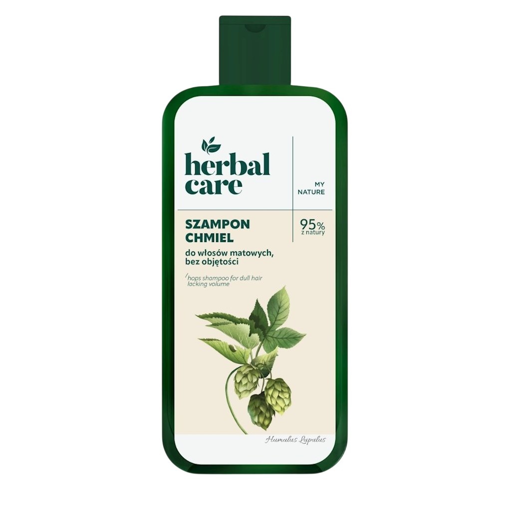 HERBAL CARE Szampon CHMIEL do włosów matowych 330ml FARMONA