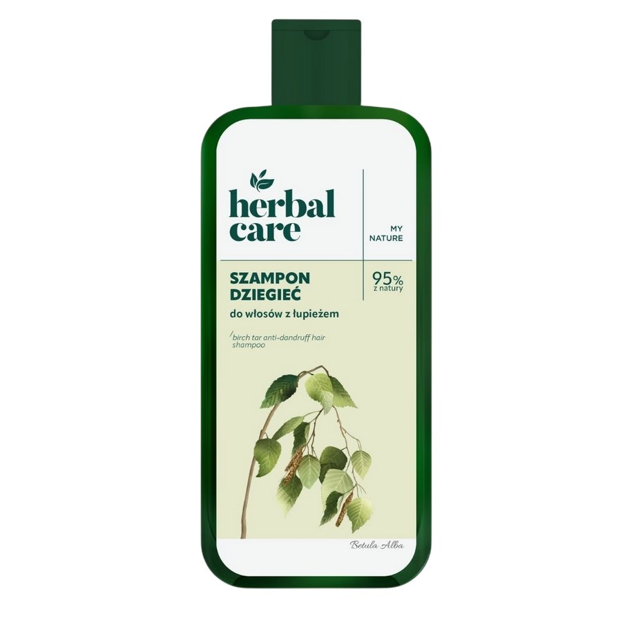 HERBAL CARE Szampon DZIEGIEĆ do włosów z łupieżem 330ml FARMONA