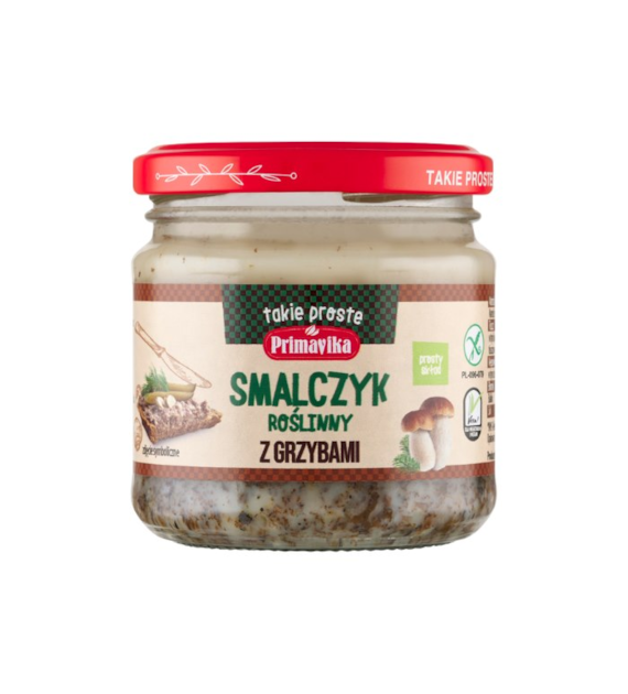 PRIMAVIKA Smalczyk wegetariański z grzybami 160g