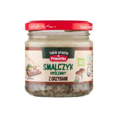 PRIMAVIKA Smalczyk wegetariański z grzybami 160g