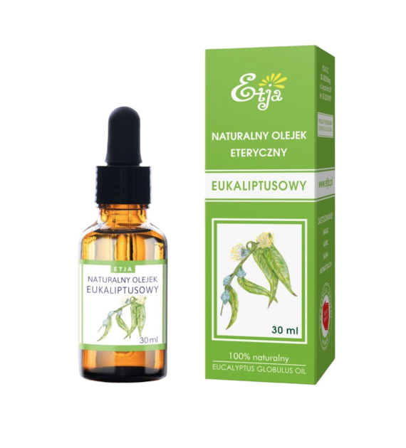 ETJA Olejek eteryczny naturalny - Eukaliptusowy 30ml