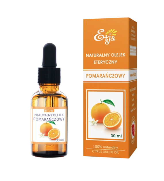 ETJA Olejek eteryczny naturalny - Pomarańczowy 30ml