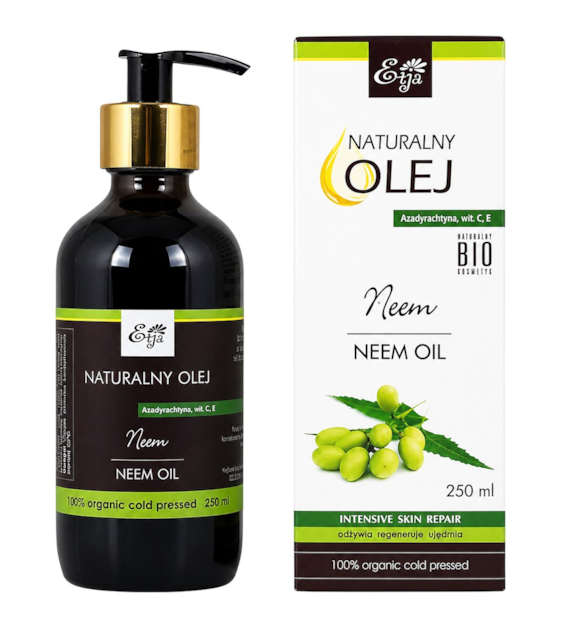 ETJA Olej Neem - Miodla Indyjska 250ml