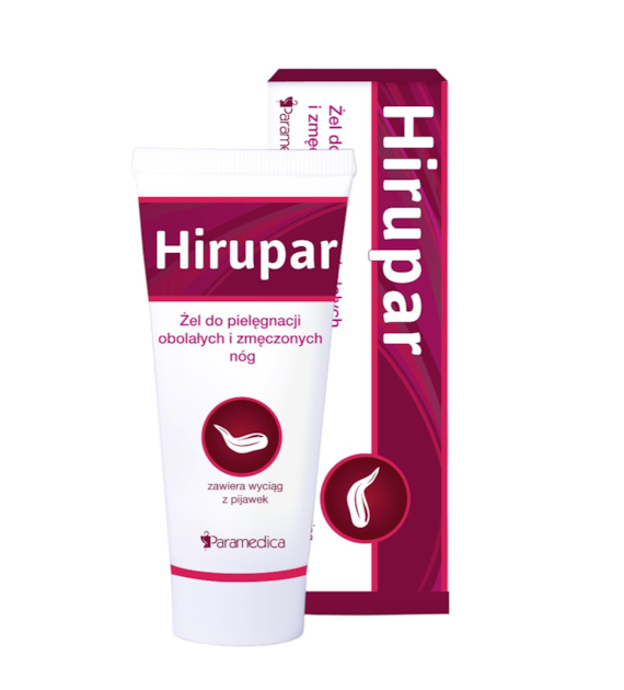 Hirupar żel z wyciągiem z pijawek 100g PARAMEDICA