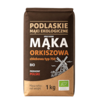 Mąka orkiszowa chlebowa typ 750 BIO 1kg BIOLIFE - PODLASKIE EKOLOGICZNE