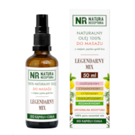 Olej do masażu legendarny mix z olejem jojoba 50ml NATURA RECEPTURA