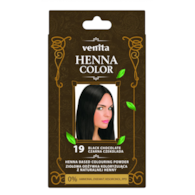 VENITA henna proszek nr 19 czarna czekolada 25g - ziołowa odżywka koloryzująca