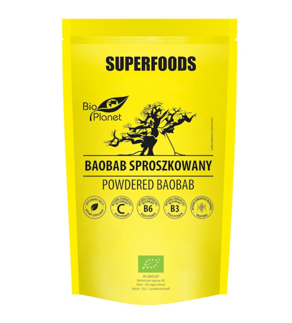 SUPERFOODS Baobab sproszkowany BIO 150g BIO PLANET