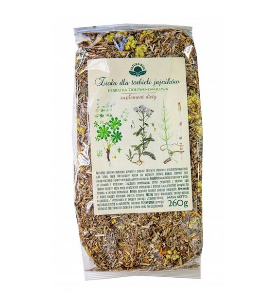 NATURA-WITA Herbatka Zioła dla torbieli jajników 260g