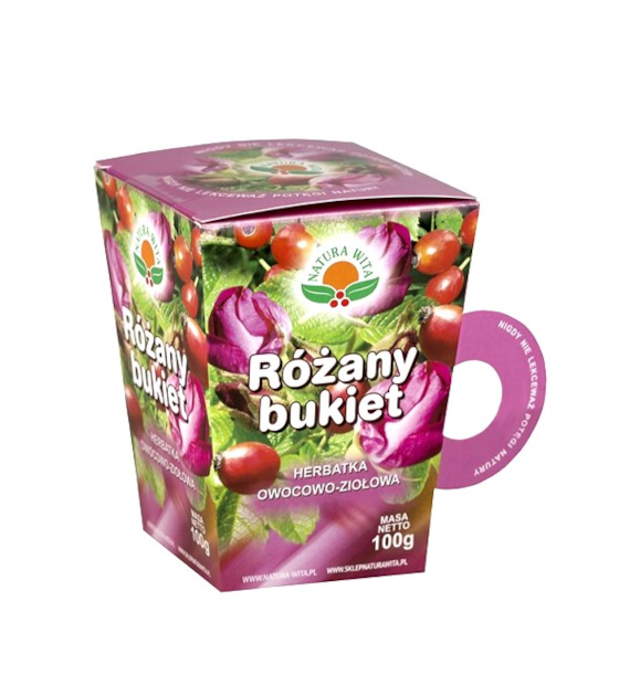 NATURA-WITA Herbatka Różany Bukiet 100g (pudełko)