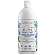Hipoalergiczny żel pod prysznic z ekstraktem z lnu 400ml BARWA