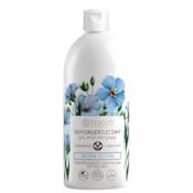 Hipoalergiczny żel pod prysznic z ekstraktem z lnu 400ml BARWA