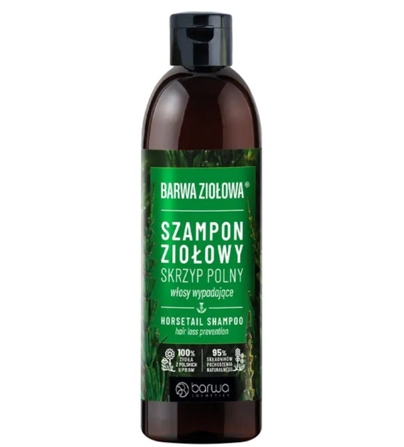 Szampon skrzyp polny do włosów wypadających 250ml BARWA ZIOŁOWA