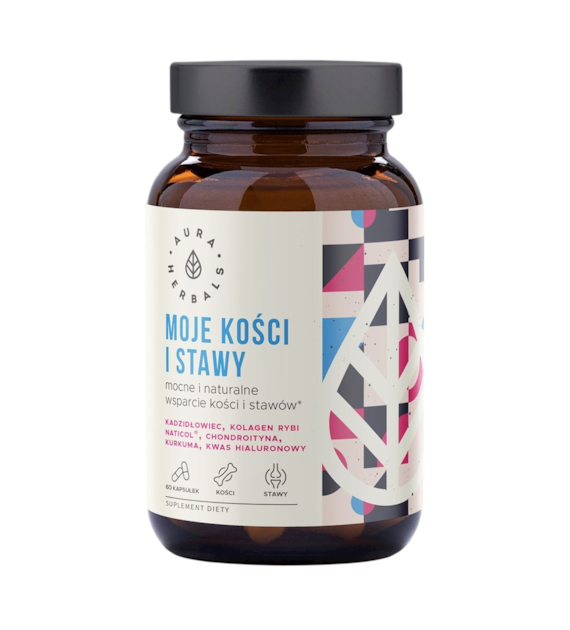 AURA HERBALS Moje kości i stawy 60 veg. kaps.