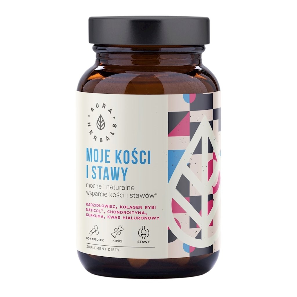AURA HERBALS Moje kości i stawy 60 veg. kaps.