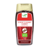 BIO PLANET Syrop z agawy ciemny bezglutenowy BIO 350g (250ml)