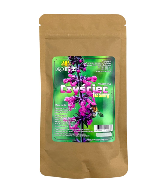 PROHERBIS Czyściec leśny - ziele cięte 50g
